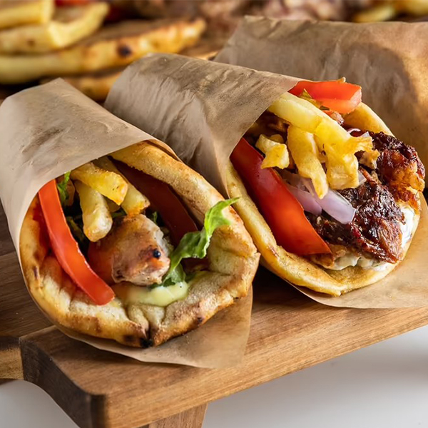 Souvlaki in Pita